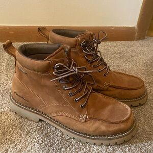 Leather hiking boots Weatheredge Eddie Bauer